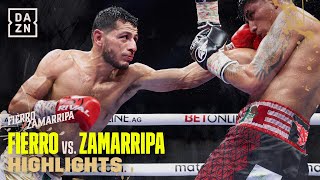 Angel Fierro vs Brayan Zamarripa  Fight Highlights [upl. by Annyahs805]