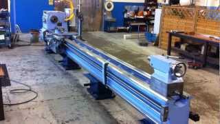 Storebro lathe model SB´N 355 x 6000 mm DA [upl. by Garling72]