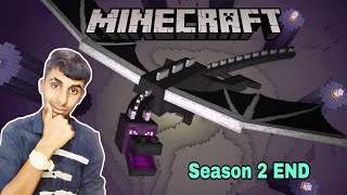 FINALY ENTER DRAGON FIGHT WITH ME  DRAGON VS ME  SEASON 2 MINECRAFT GAMEPLAY 28 [upl. by Hak]