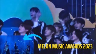 Idols reaction to SHINee Melon Music Awards 2023 SHINees return to the Stage [upl. by Minette]