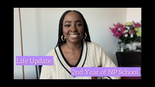 2nd Year Nurse Practitioner School DNP Life Update [upl. by Eceinej257]