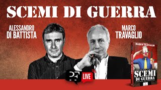 quotScemi di guerraquot Marco Travaglio e Alessandro Di Battista dialogano sul conflitto in Ucraina [upl. by Yejus]