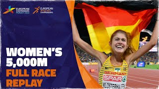 Womens 5000m Final  Munich 2022  Konstanze Klosterhalfen [upl. by Editha]