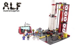 Lego City 3368 Space Center  Lego Speed Build Review [upl. by Kcinemod]