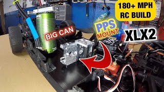 Building 180 MPH RC converting Arrma Infraction V2 to GT with PPS motor mount XLX2 BIG can motor [upl. by Tatiana424]