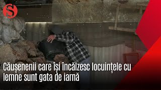 Căușenenii care își încălzesc locuințele cu lemne sunt gata de iarnă [upl. by Anitsyrhc]