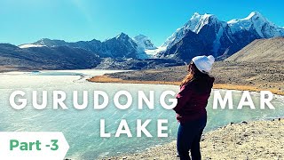 Gurudongmar Lake  Lachen to Gurudongmar Lake in December  North Sikkim Tour [upl. by Pelligrini]