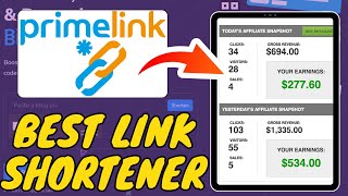 Link Shortener 🔥 Get UNLIMITED Clicks On Prime Link URL Shorteners 🤑 [upl. by Anidem]