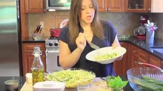 Gemelli Pasta with Zucchini and Italian Green Sauce [upl. by Opal]