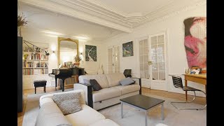 Paris 14  Appartement familial 160m² 3 chambres haussmannien [upl. by Melany]