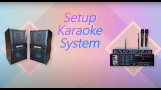 How to Set up 2000W Youtube Karaoke System with Analog Amplifier Ka550pro [upl. by Sanfourd]