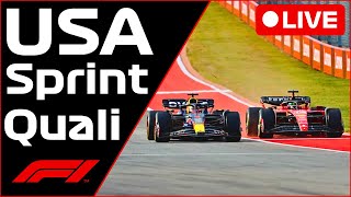 🔴F1 LIVE  USA GP Sprint Quali  Commentary  Live Timing [upl. by Latin]