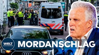 NIEDERLANDE unter SCHOCK Berühmter Reporter Peter R de Vries in AMSTERDAM niedergeschossen [upl. by Surad]