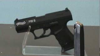 Walther P99 Replica 9mm Blank Firing Pistolmpg [upl. by Anoynek]