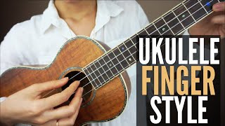 Fingerstyle Ukulele Tutorial  Intermediate Lesson 7 [upl. by Zendah373]