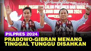 Rekapitulasi Pilpres 2024 PrabowoGibran Menang 30 Provinsi AniesImin Kuasai Aceh amp Sumbar [upl. by Neras]