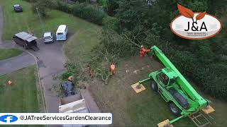 J amp A Tree Services Ltd  Welsh Drones [upl. by Olive]