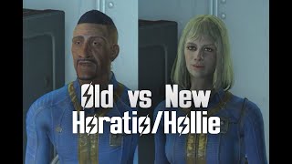 Old vs New Horatio Holly [upl. by Eiramasil]