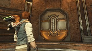 STAR WARS Jedi Survivor – Buried Refuge Door Puzzle Walkthrough [upl. by Okia]