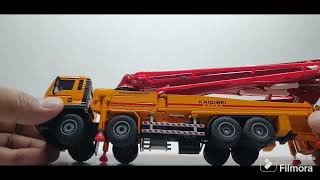 Concrete mix pump truck [upl. by Suoilenroc]