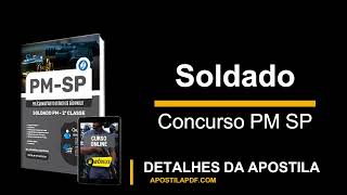 Apostila Concurso PM SP 2024 PDF Soldado PM SP [upl. by Asilahs]