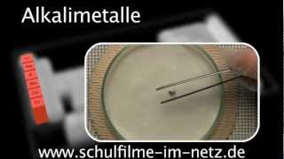 Alkalimetalle  Schulfilm Chemie [upl. by Hamon]