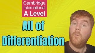 All of A Level Maths P1 Differentiation What You Need To Know [upl. by Demy211]