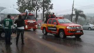 JOGADORES DA CHAPECOENSE A CAMINHO DO VELÓRIO EM CHAPECÓ [upl. by Rand965]