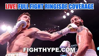 CANELO VS CALEB PLANT FULL FIGHT KNOCKOUT AFTERMATH RINGISIDE amp POSTFIGHT COVERAGE [upl. by Nawad]