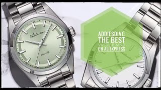 2024 AliExpress Black Friday sales special AddiesDive AD2066 unboxing  9 awesome budget watches [upl. by Russom]