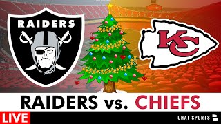 Raiders vs Chiefs Live Stream Scoreboard FREE Christmas Watch Party NFL Playoff Picture Week 16 [upl. by Panayiotis]