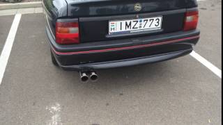 Opel Vectra GT exhaust sound  C20XE [upl. by Cherie]