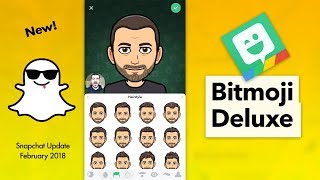 How to Use Snapchat Bitmoji Deluxe [upl. by Radu]