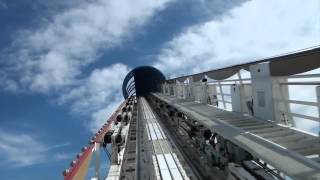 California Screamin Roller Coaster Front Seat POV Disneyland Disney California Adventure 1080p HD [upl. by Wesle752]