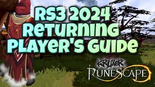 RuneScape 3 2024 Guide for Returning Players New Interface Combat Skills runescape3 [upl. by Hcirdla]