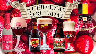 3 CERVEZAS DE FRUTOS ROJOS 🍷🍓🍒🍎 [upl. by Pontius]