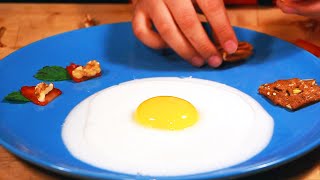 Molecular gastronomy Dessert egg Video 2 [upl. by Weber]