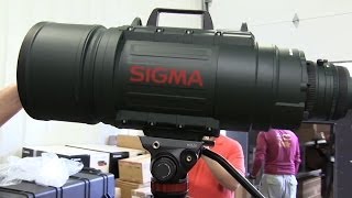 Sigma APO 200500mm F284001000mm EX DG Unboxing [upl. by Iover468]