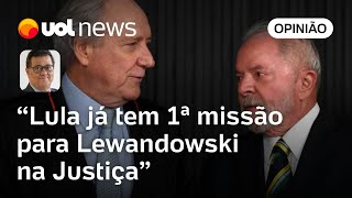 Lewandowski na Justiça é prenúncio de atrito político 1ª missão é plano contra narcotráfico  Tales [upl. by Arikihs]