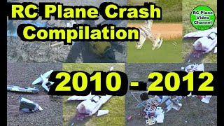 RC PLANE FAIL CRASH amp Mishaps Video Compilation 2010 2011 2012  📹🟢 RC Plane Video Channel [upl. by Itsyrk]