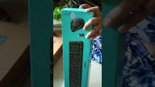 Review amp Unboxing  Wireless Logitech Keyboard MK220 and Mouse M150🔥🔥 [upl. by Auqenet832]