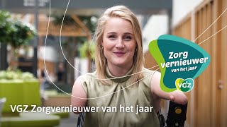 VGZ Zorgvernieuwer van het jaar [upl. by Yoreel]