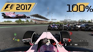 F1 2017  100 Race  Bahrain Short  Force India [upl. by Stillmann52]