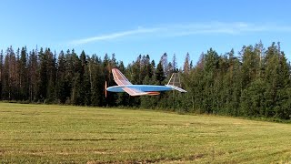 Lanarius RC motor glider flight [upl. by Lynea955]