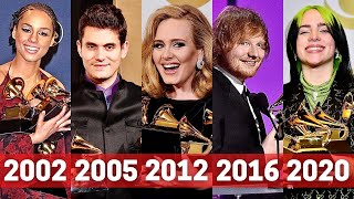 Grammy Awards Winners For Song Of The Year Since 2000  GRAMMYs 20002021 [upl. by Combs834]