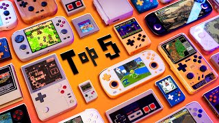 TOP 5 RETRO HANDHELDS [upl. by Yehsa]