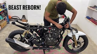 Rebuild Timelapse  TVS Apache RTR 160180 Old Model [upl. by Kisung]