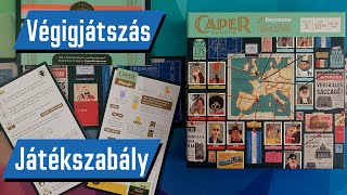 Caper Europe  Végigjátszás  Játékmenet [upl. by Buckley]