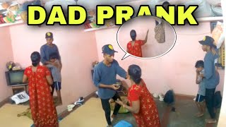 😍DAD PRANK🥹❤️On MOM🤣  Tamil Prank  Prankster Surya [upl. by Lemmy494]