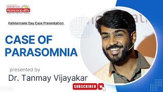 Case of Parasomnia  Dr Tanmay Vijayakar  Hahnemann Day 2024  Predictive Homoeopathy [upl. by Mayda]